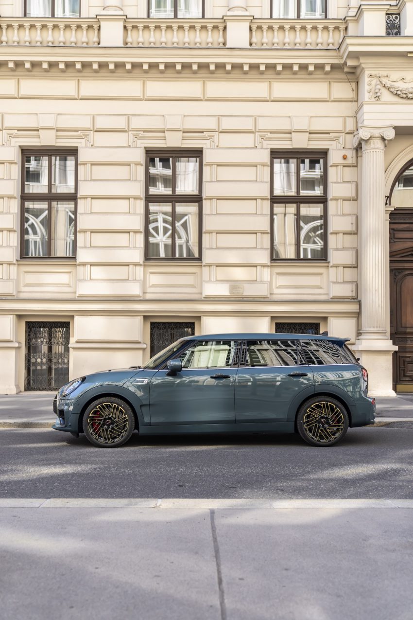2022 Mini John Cooper Works Clubman Untold Edition - Side Phone Wallpaper 850x1275 #18