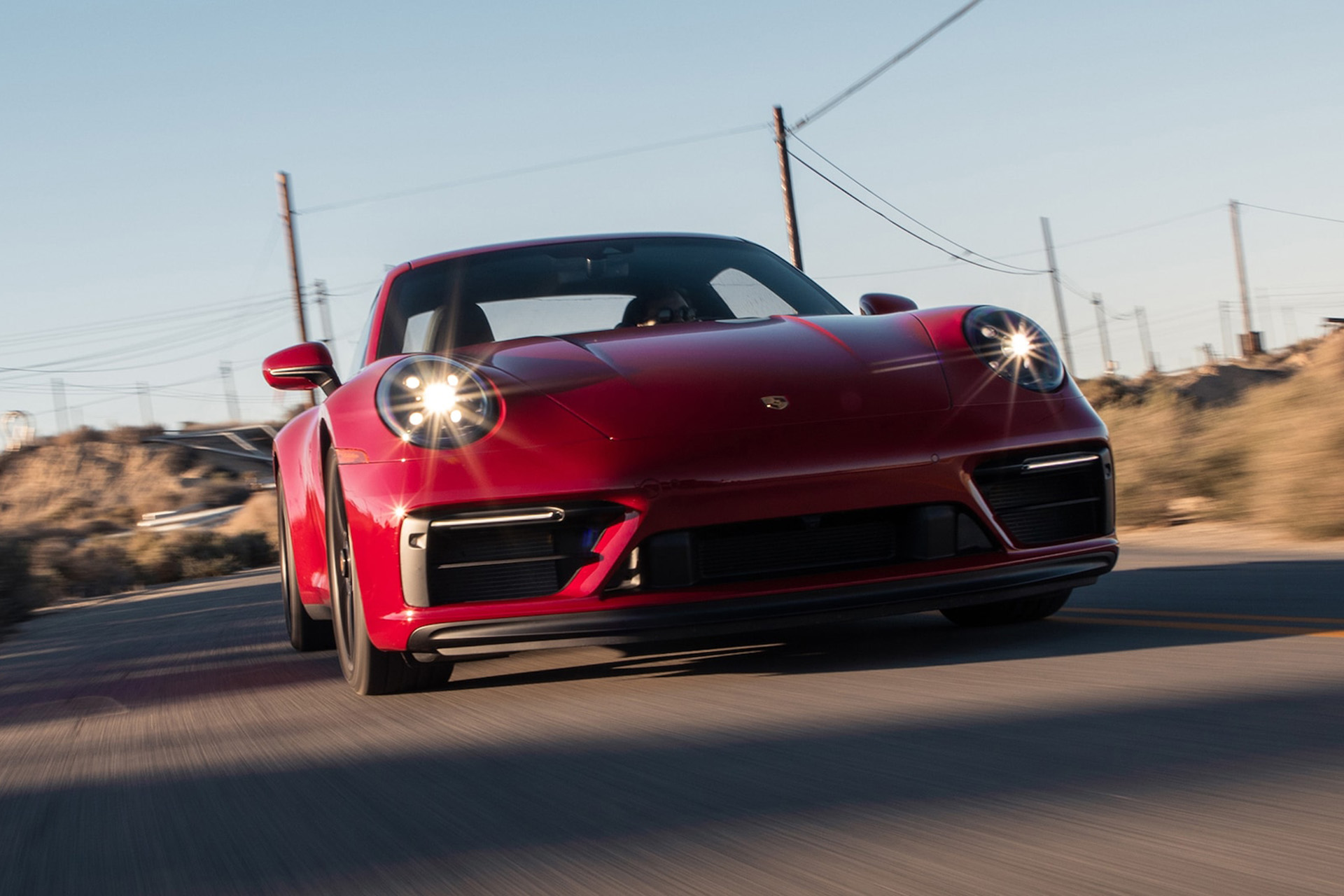 Download 2022 Porsche 911 Carrera 4 GTS - Front HD Wallpaper 1920x1280 #69