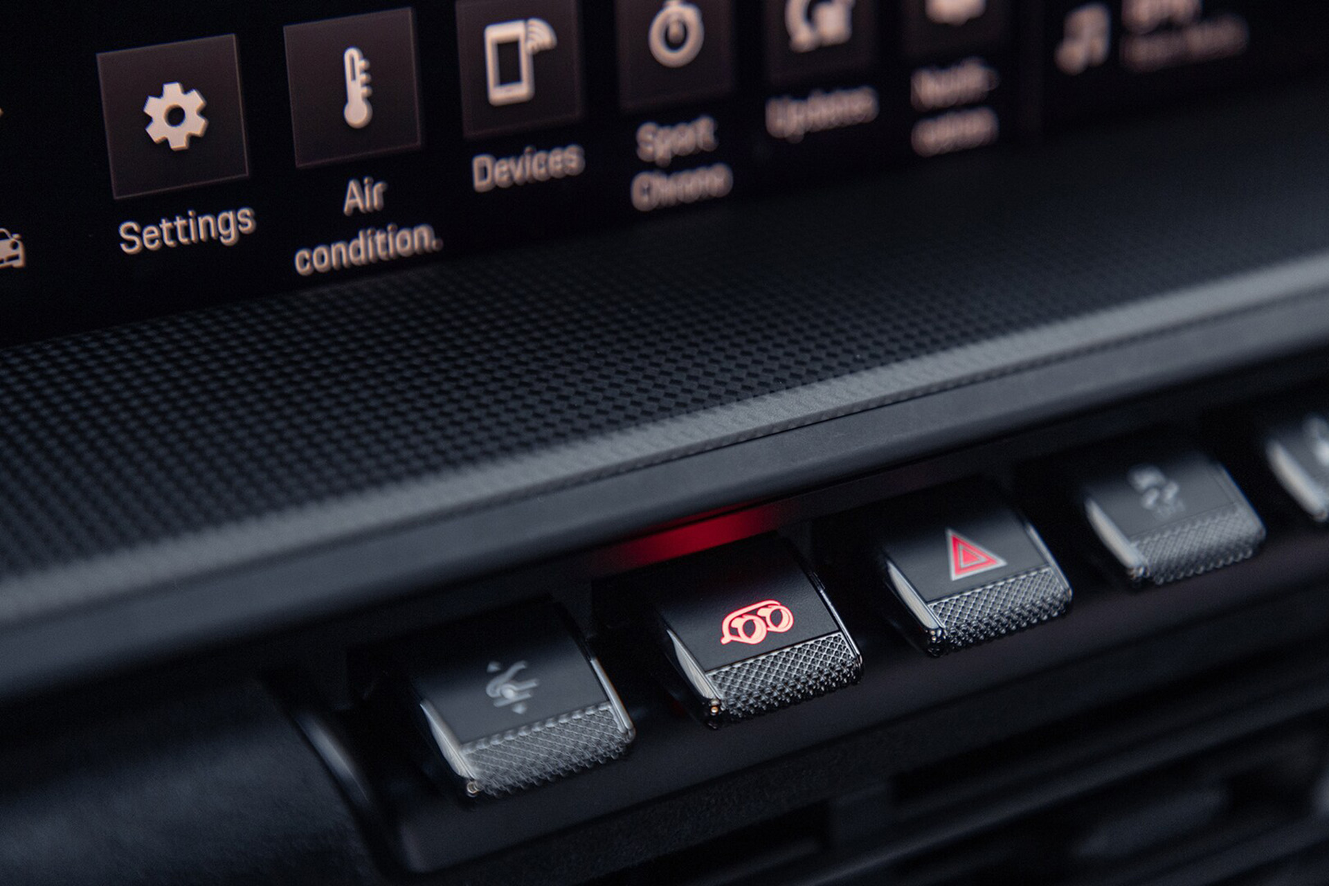 Download 2022 Porsche 911 Carrera 4 GTS - Interior, Detail HD Wallpaper 1920x1280 #109