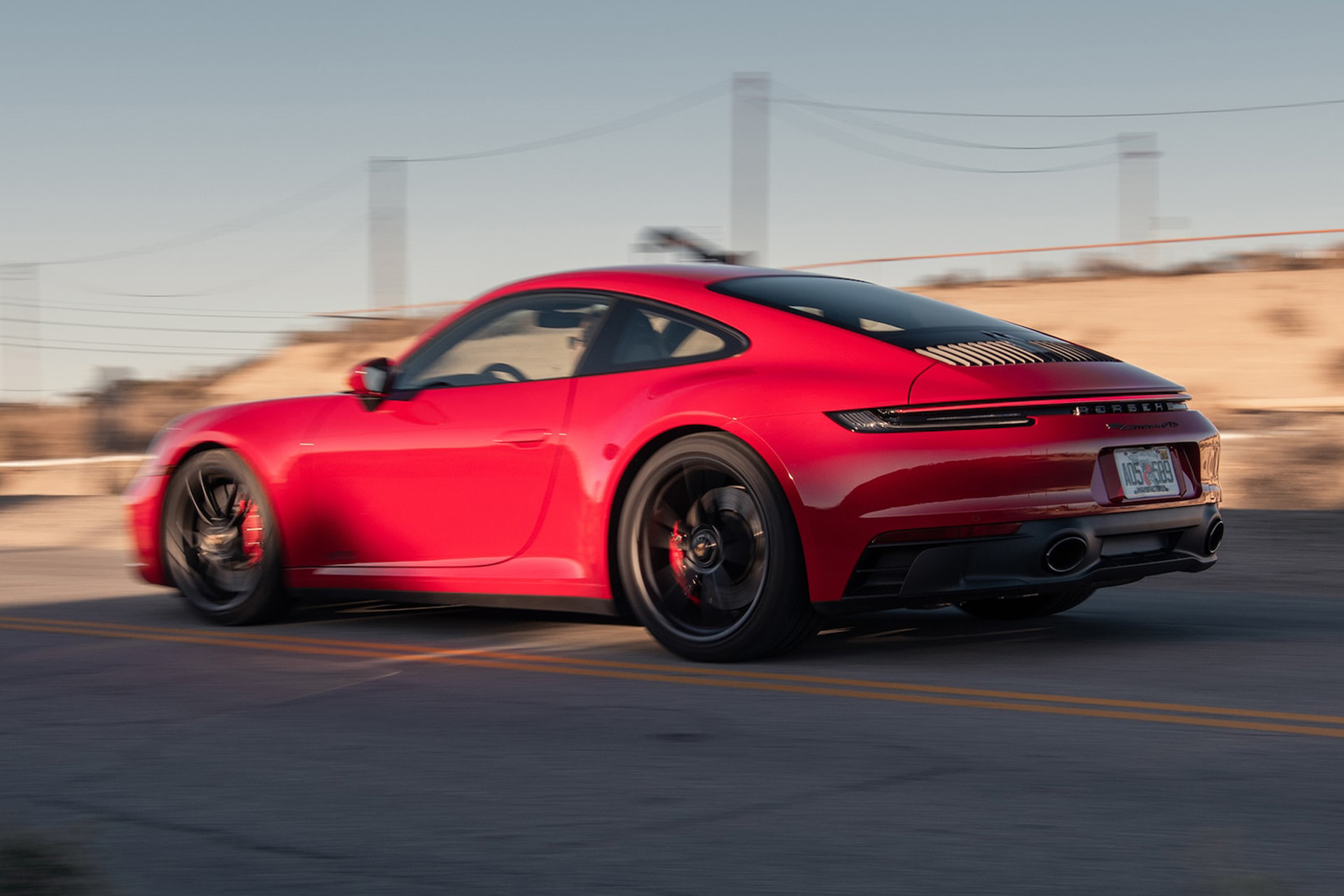 Download 2022 Porsche 911 Carrera 4 GTS - Rear Three-Quarter HD Wallpaper 1920x1280 #72