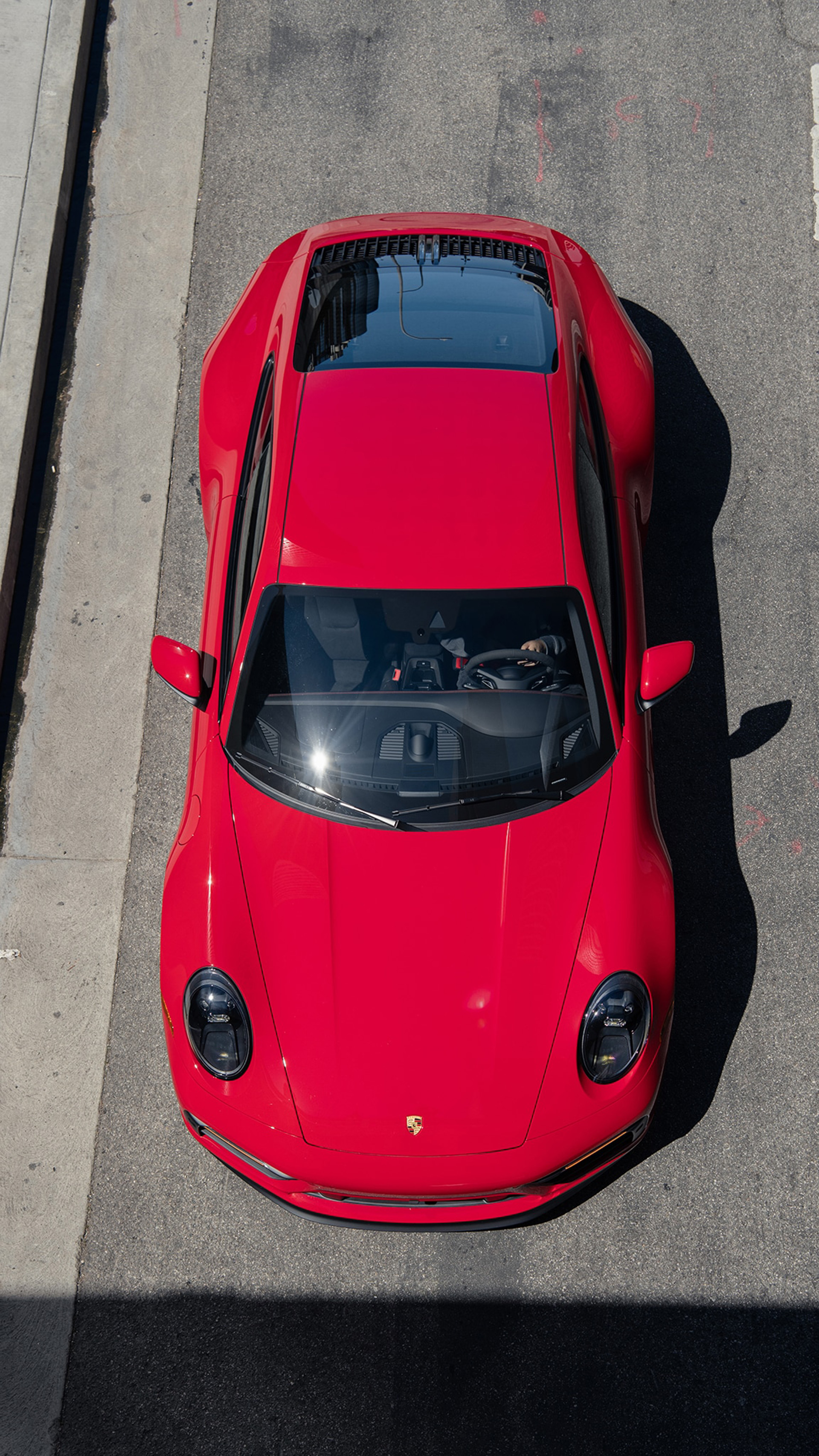 Download 2022 Porsche 911 Carrera 4 GTS - Top HD Phone Wallpaper 1920x3413 #89