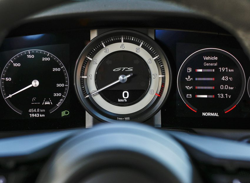 2022 Porsche 911 Carrera GTS Cabriolet - Instrument Cluster Wallpaper 850x624 #27