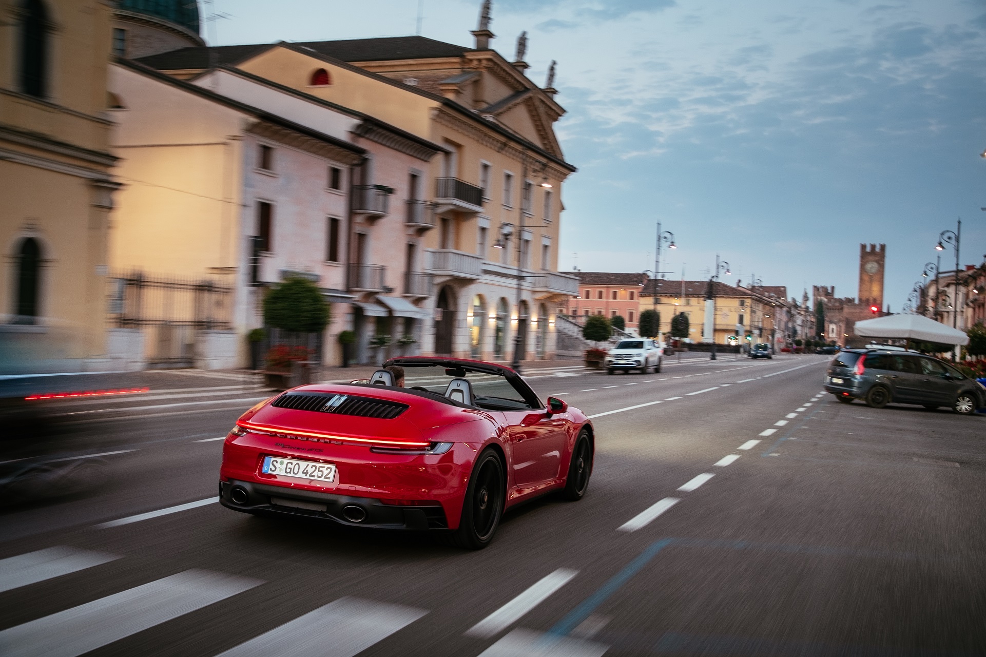 Download 2022 Porsche 911 Carrera GTS Cabriolet - Rear Three-Quarter HD Wallpaper 1921x1280 #52