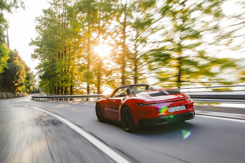 2022 Porsche 911 Carrera GTS Cabriolet - Rear Three-Quarter Wallpaper 850x566 #62