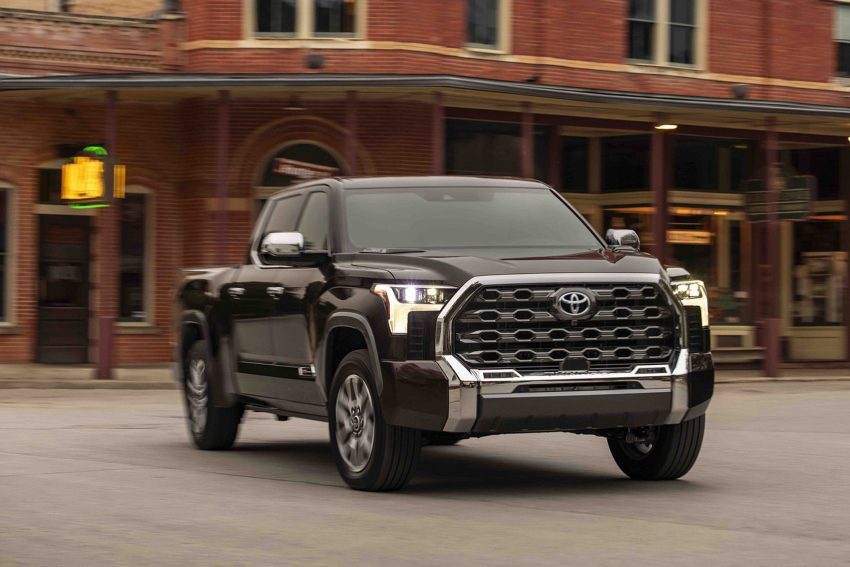 2022 Toyota Tundra 1794 Edition - Front Three-Quarter HD Wallpapers 850x567 #3 2022 Toyota Tundra 1794 Edition - Front Three-Quarter Wallpaper 850x567 #3