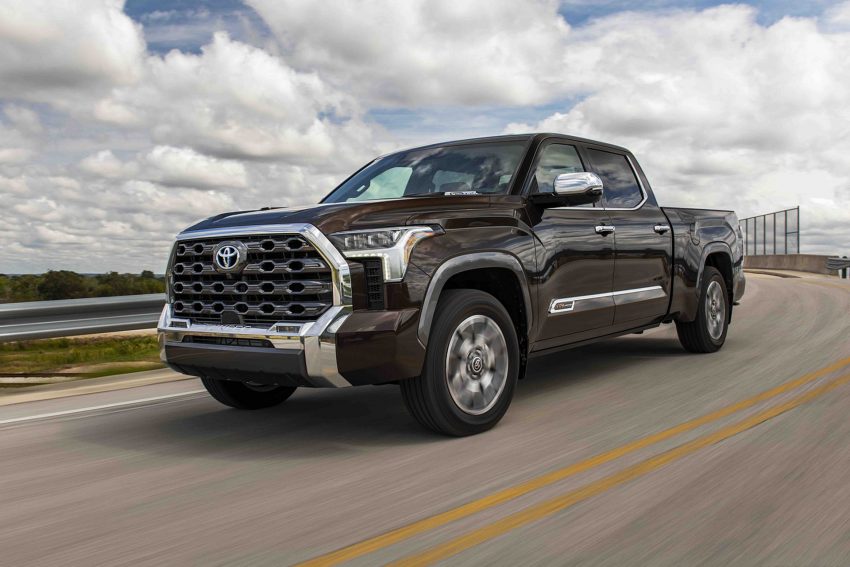 2022 Toyota Tundra 1794 Edition - Front Three-Quarter HD Wallpapers 850x567 #1 2022 Toyota Tundra 1794 Edition - Front Three-Quarter Wallpaper 850x567 #1