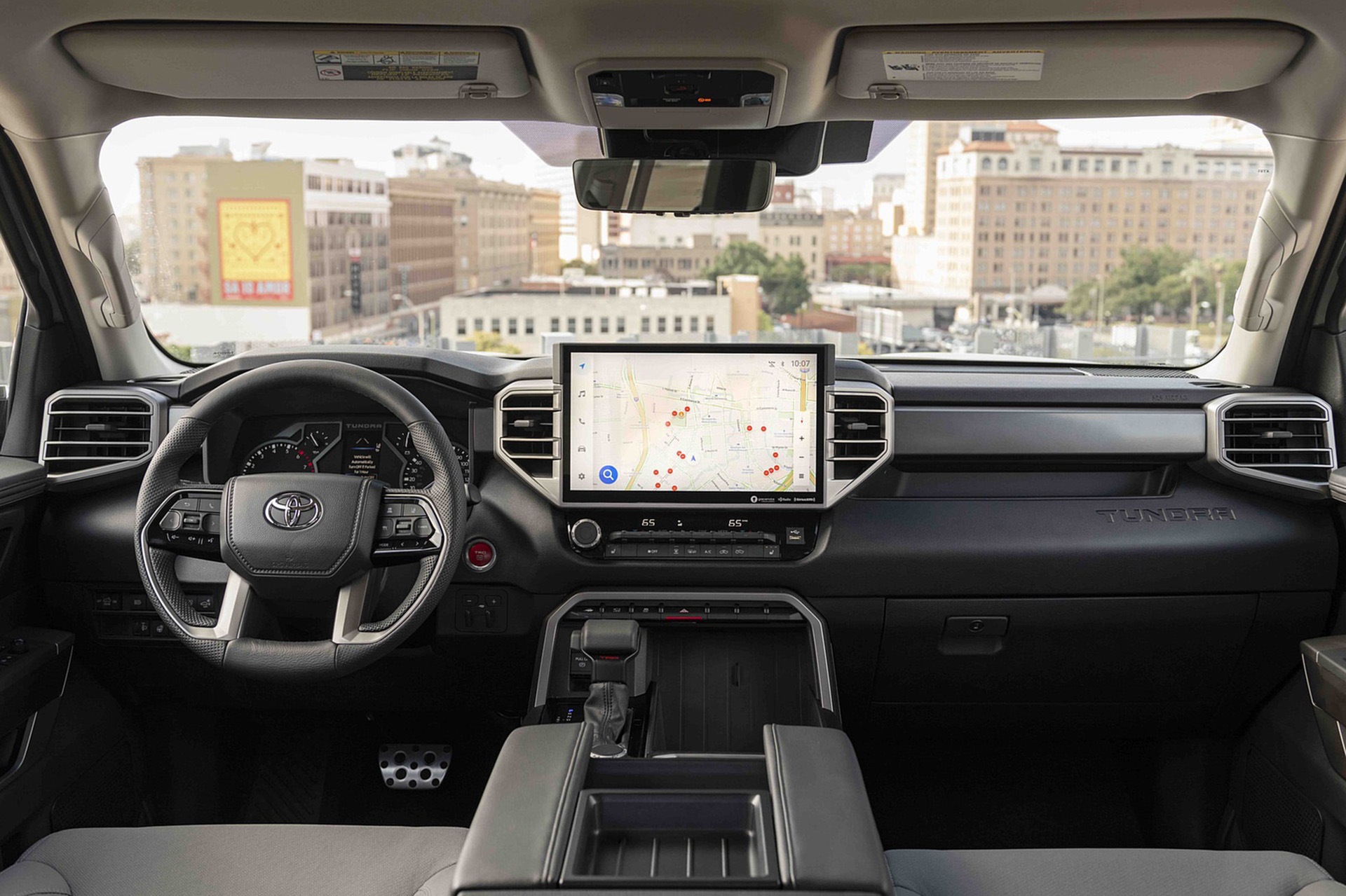 Download 2022 Toyota Tundra SR5 TRD Sport - Interior, Cockpit HD Wallpaper 1920x1279 #7