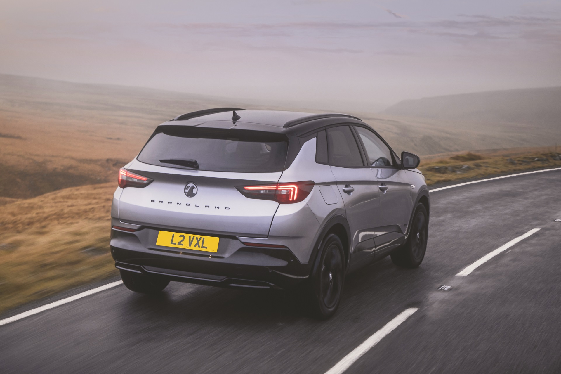 Download 2022 Vauxhall Grandland GS Line - Rear Three-Quarter HD Wallpaper 1921x1280 #2