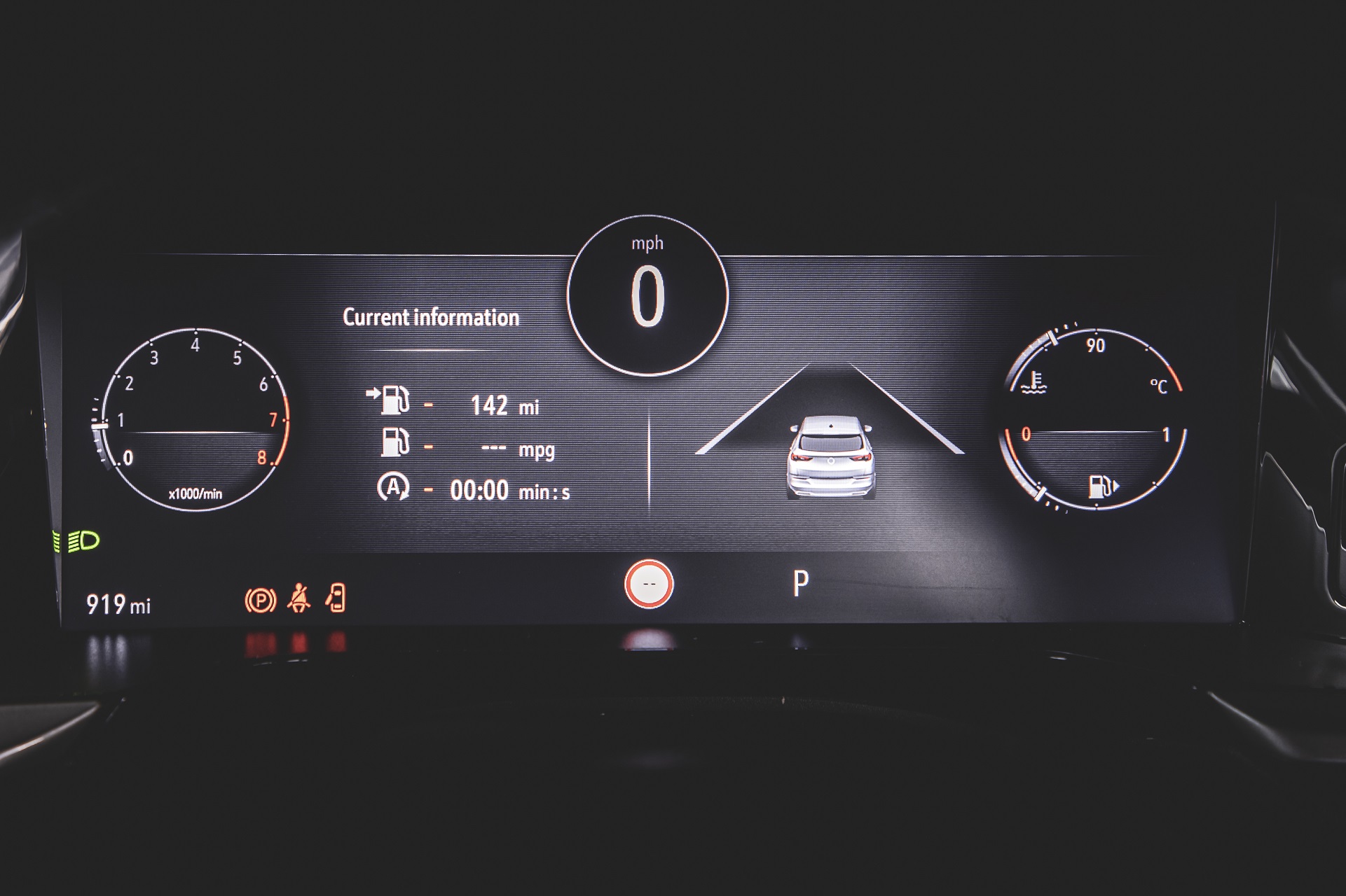 Download 2022 Vauxhall Grandland Ultimate - Digital Instrument Cluster HD Wallpaper 1921x1280 #116