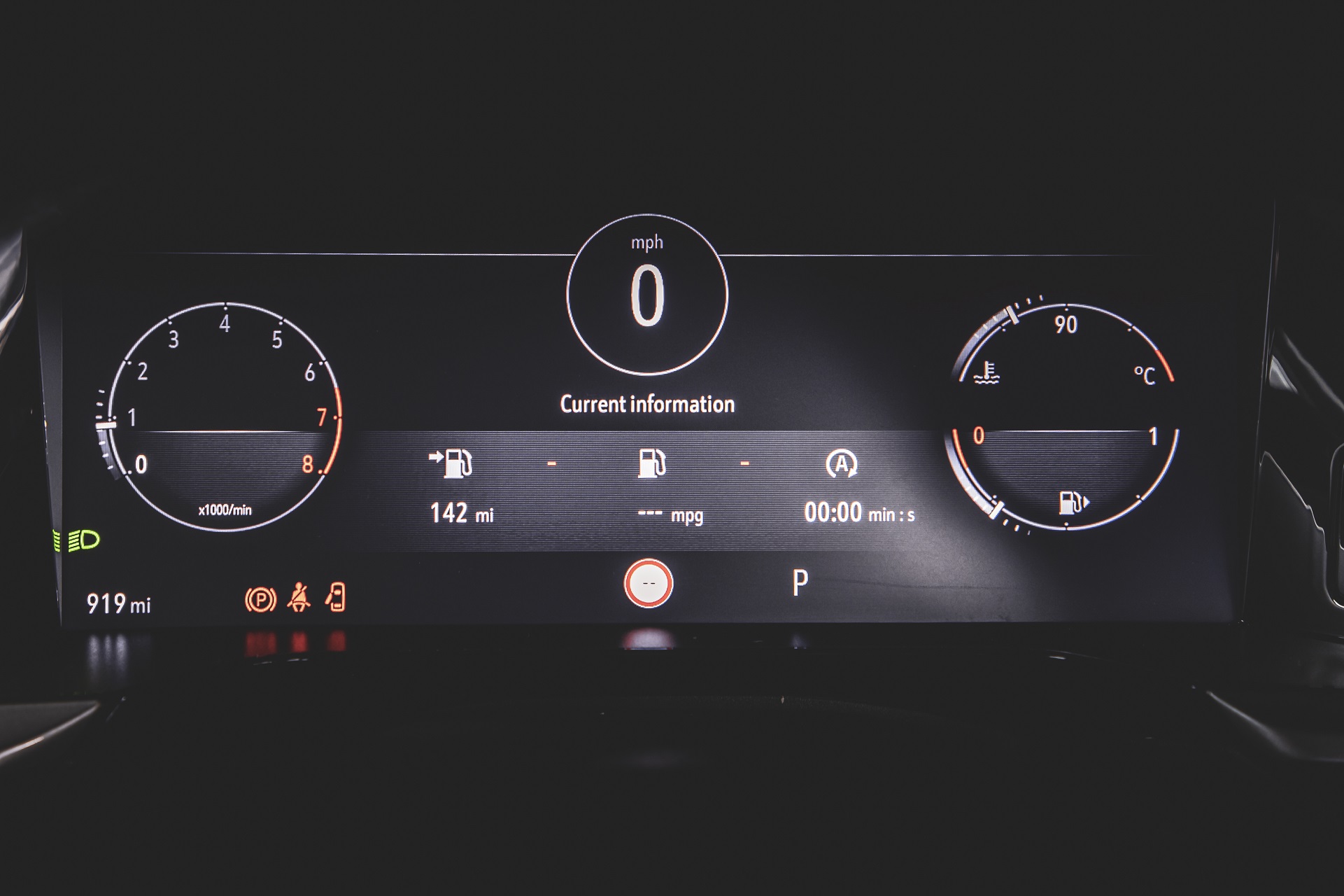 Download 2022 Vauxhall Grandland Ultimate - Digital Instrument Cluster HD Wallpaper 1921x1280 #114