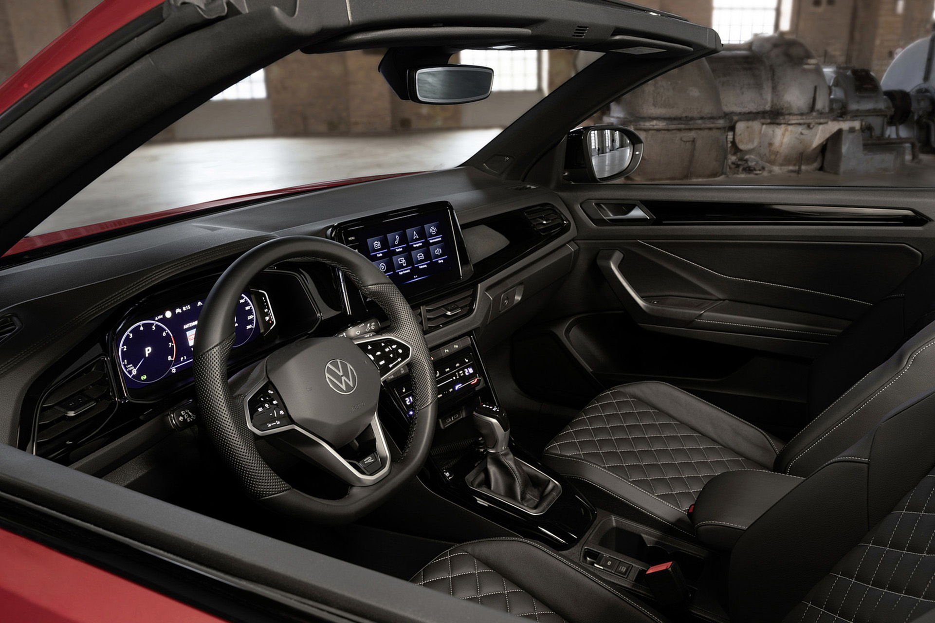 Download 2022 Volkswagen T-Roc Cabriolet - Interior HD Wallpaper 1921x1280 #51