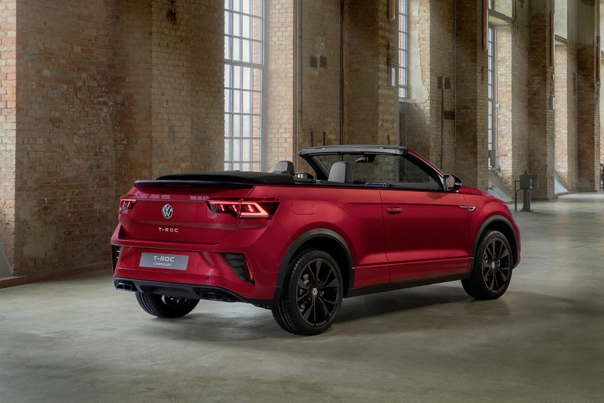 2022 Volkswagen T-Roc Cabriolet - Rear Three-Quarter Wallpaper 850x567 #37