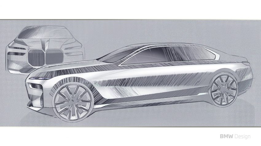 2023 BMW 760i xDrive - Design Sketch HD Wallpapers 850x478 #53 2023 BMW 760i xDrive - Design Sketch Wallpaper 850x478 #53