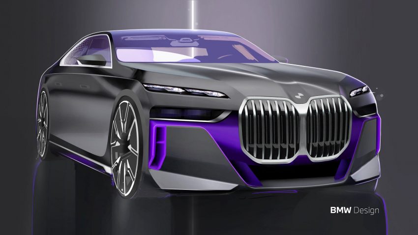 2023 BMW 760i xDrive - Design Sketch HD Wallpapers 850x478 #54 2023 BMW 760i xDrive - Design Sketch Wallpaper 850x478 #54