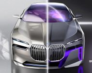 2023 BMW 760i xDrive - Design Sketch Wallpaper 190x150
