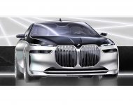 2023 BMW 760i xDrive - Design Sketch Wallpaper 190x150