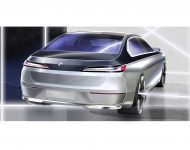 2023 BMW 760i xDrive - Design Sketch Wallpaper 190x150