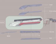 2023 BMW 760i xDrive - Design Sketch Wallpaper 190x150