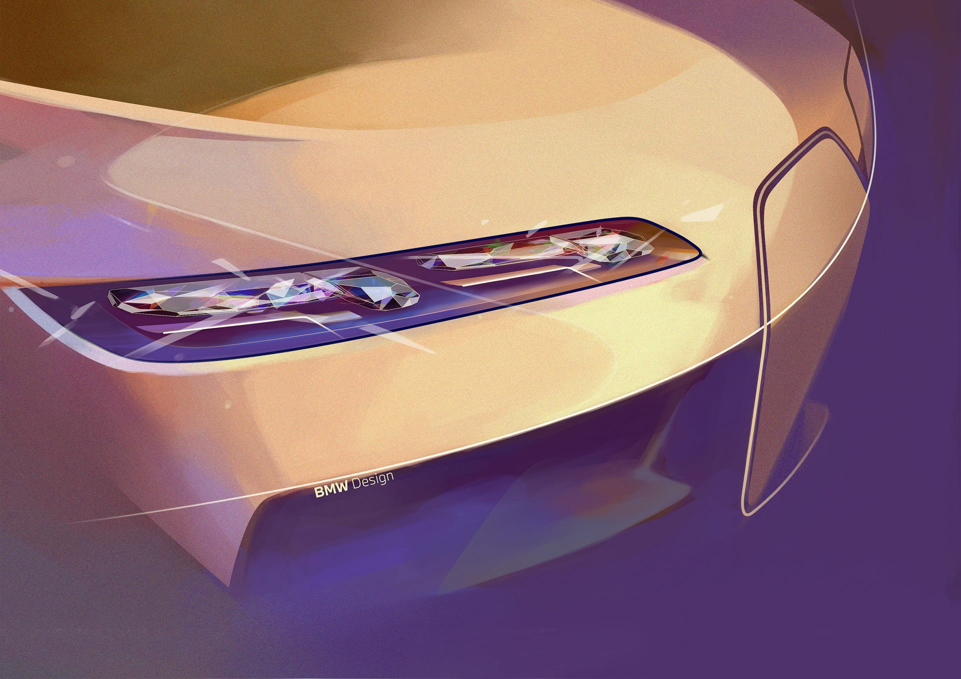 Download 2023 BMW 760i xDrive - Design Sketch HD Wallpaper 1921x1358 #60