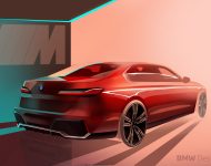 2023 BMW 760i xDrive - Design Sketch Wallpaper 190x150