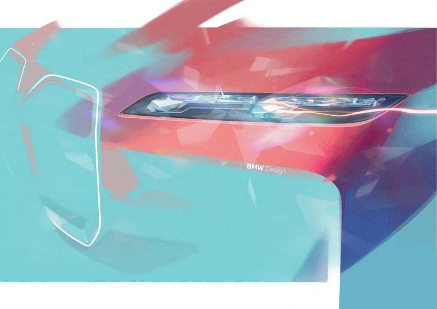 2023 BMW 760i xDrive - Design Sketch Wallpaper 850x601 #62