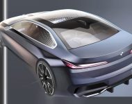 2023 BMW 760i xDrive - Design Sketch Wallpaper 190x150