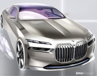 2023 BMW 760i xDrive - Design Sketch Wallpaper 190x150