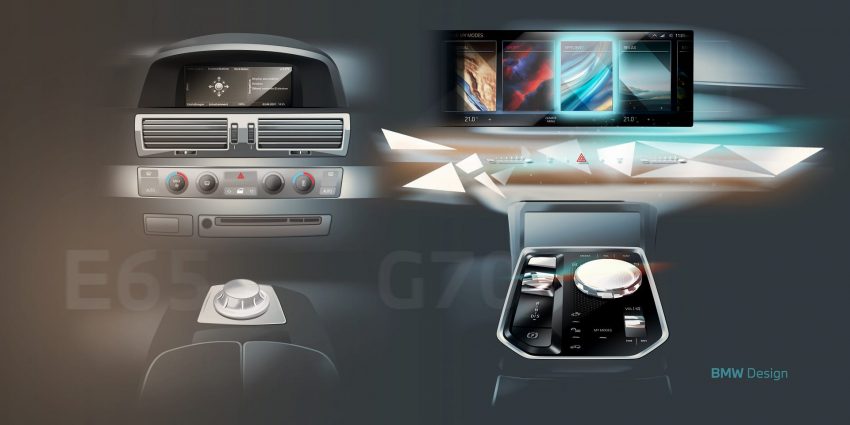 2023 BMW 760i xDrive - Design Sketch Wallpaper 850x425 #72