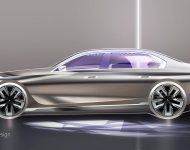 2023 BMW 760i xDrive - Design Sketch Wallpaper 190x150