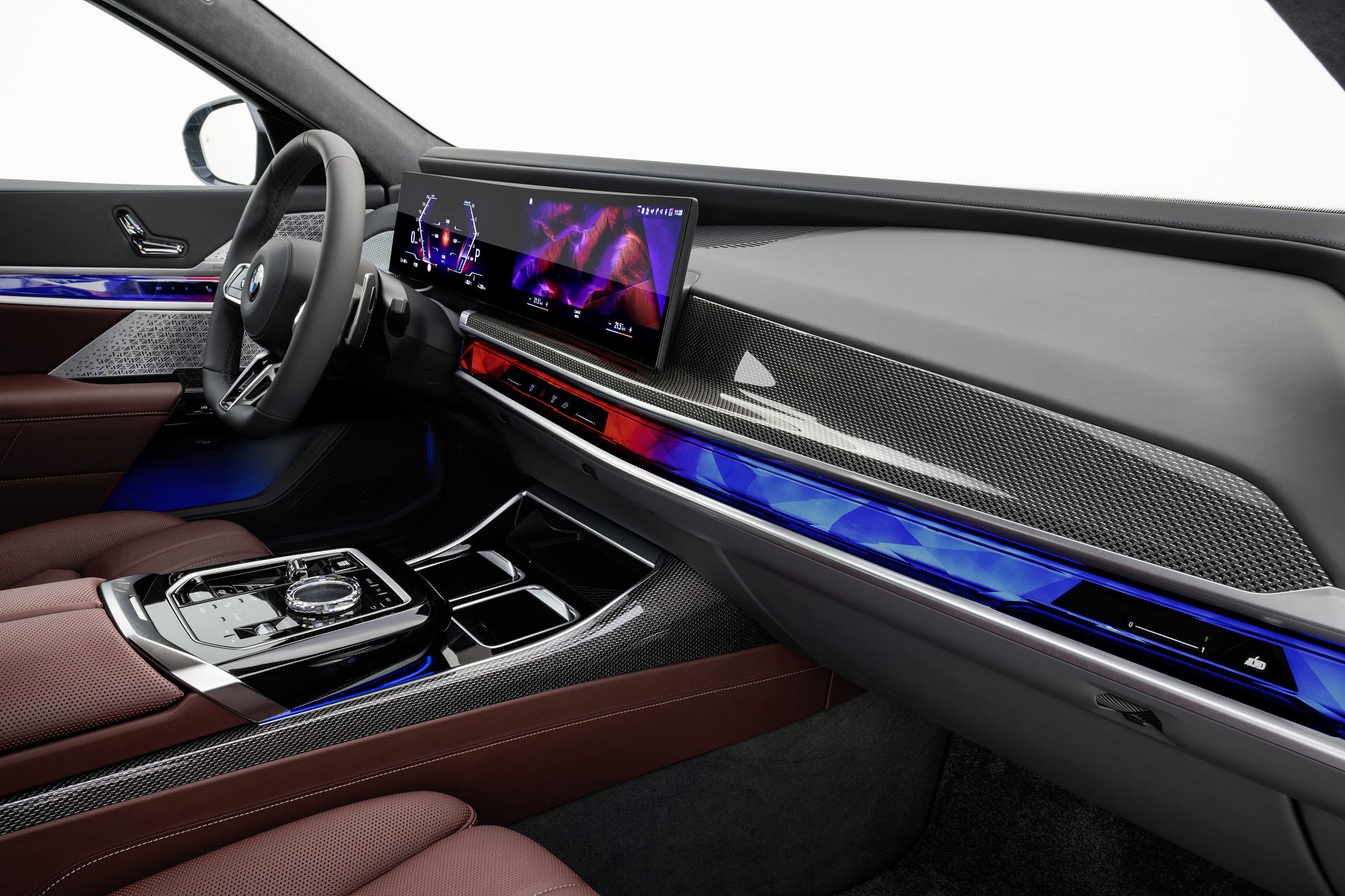 Download 2023 BMW 760i xDrive - Interior HD Wallpaper 1921x1280 #34