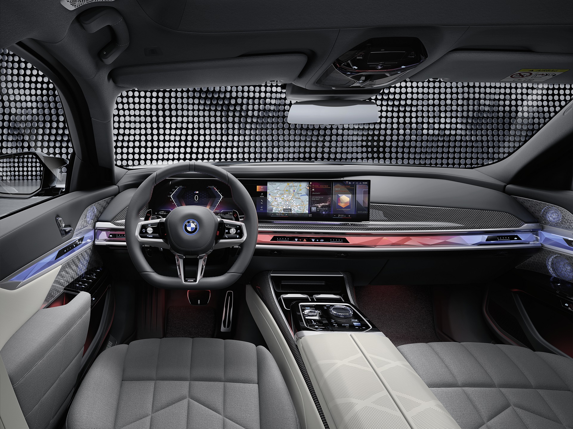 Download 2023 BMW M760e xDrive - Interior, Cockpit HD Wallpaper 1921x1440 #31
