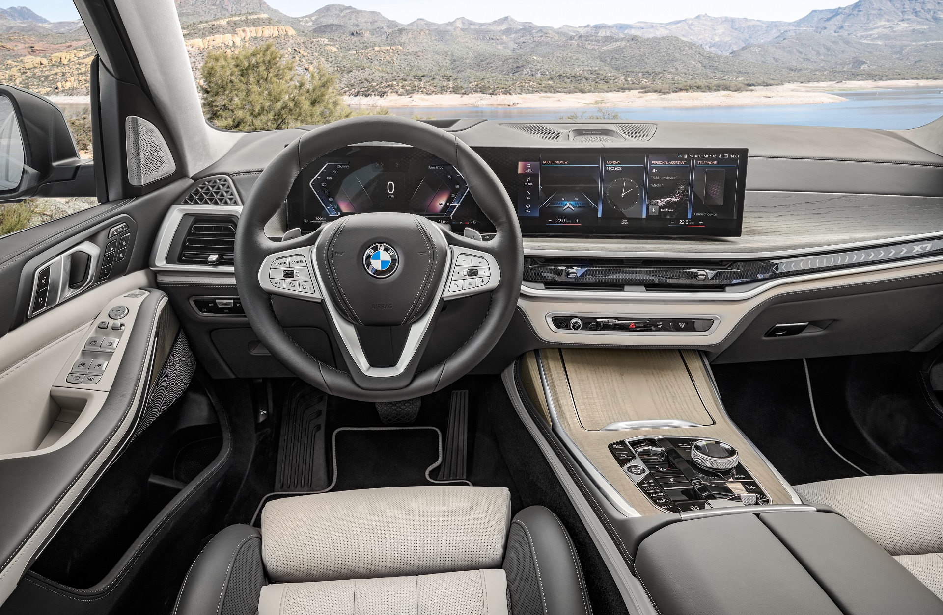 Download 2023 BMW X7 - Interior, Cockpit HD Wallpaper 1920x1254 #57