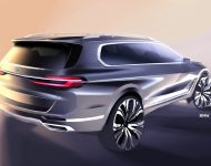 2023 BMW X7 M60i xDrive - Design Sketch Wallpaper 190x150