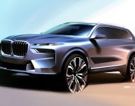 2023 BMW X7 xDrive40i - Design Sketch Wallpaper 190x150