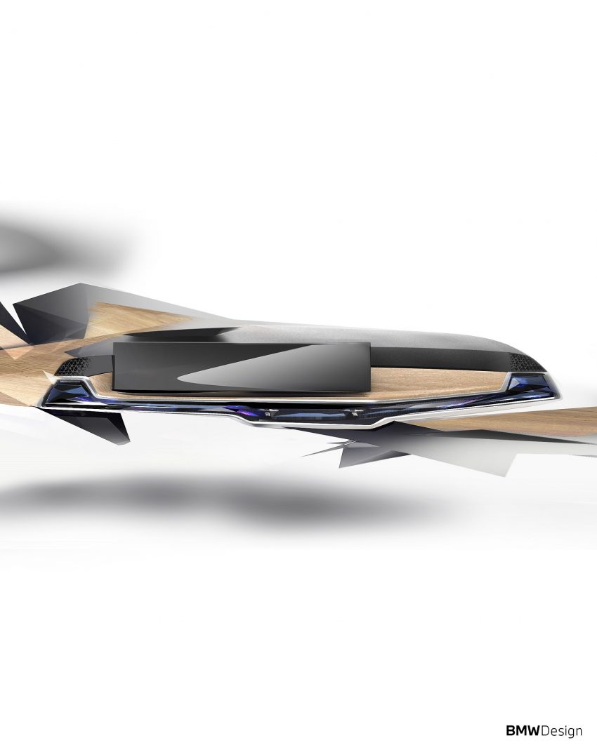 2023 BMW X7 xDrive40i - Design Sketch Phone Wallpaper 850x1062 #44