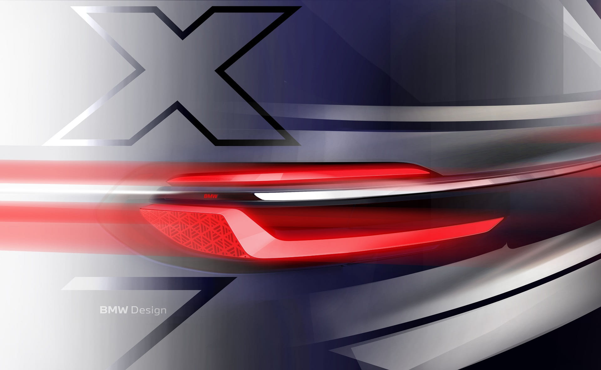 Download 2023 BMW X7 xDrive40i - Design Sketch HD Wallpaper 1920x1183 #38