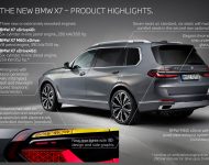 2023 BMW X7 xDrive40i - Infographics Wallpaper 190x150