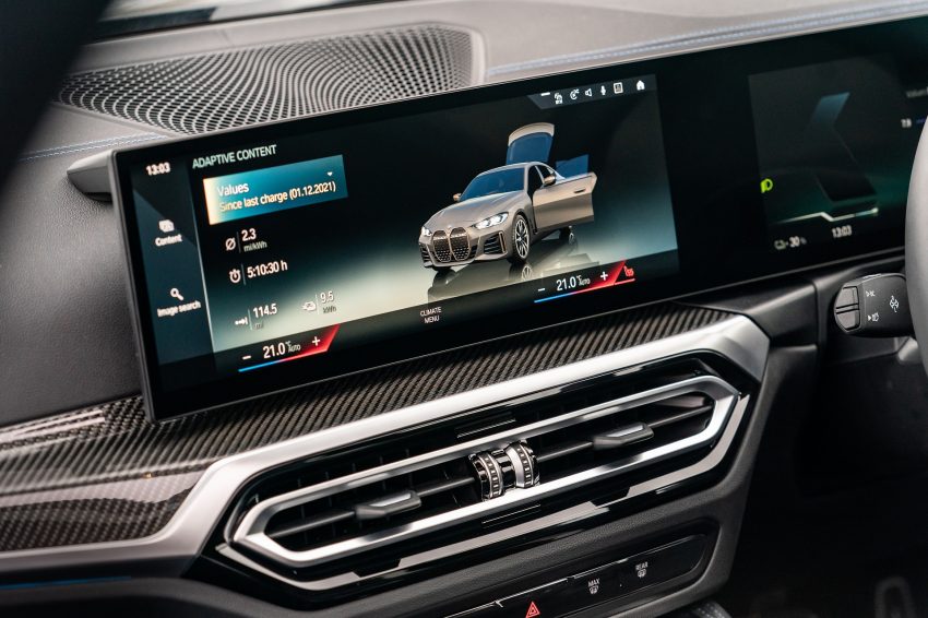 2023 BMW i4 M50 - UK version - Central Console Wallpaper 850x566 #27