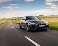 2023 BMW i4 M50 - UK version - Front Three-Quarter Wallpaper 190x150