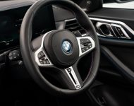 2023 BMW i4 M50 - UK version - Interior, Steering Wheel Wallpaper 190x150