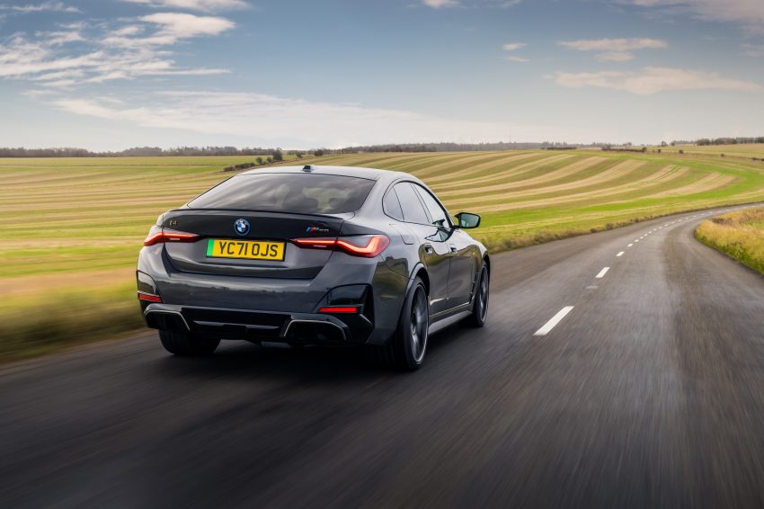 2023 BMW i4 M50 - UK version - Rear Wallpaper 850x566 #7