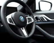 2023 BMW i4 eDrive40 - UK version - Interior, Steering Wheel Wallpaper 190x150