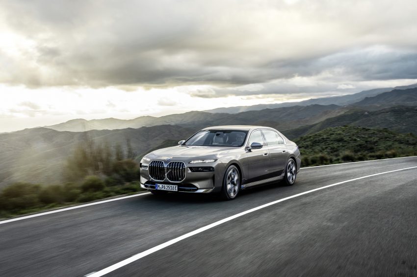 2023 BMW i7 xDrive60 - Front Three-Quarter HD Wallpapers 850x566 #6 2023 BMW i7 xDrive60 - Front Three-Quarter Wallpaper 850x566 #6