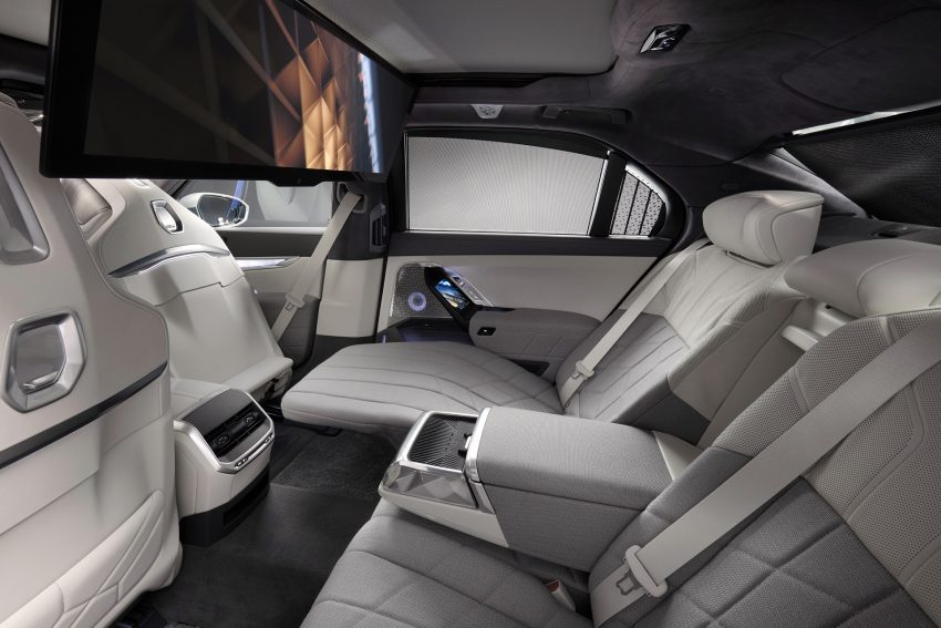 2023 BMW i7 xDrive60 - Interior, Rear Seats HD Wallpapers 850x567 #71 2023 BMW i7 xDrive60 - Interior, Rear Seats Wallpaper 850x567 #71
