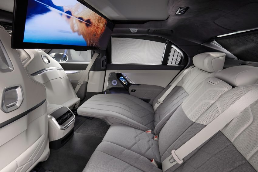 2023 BMW i7 xDrive60 - Interior, Rear Seats HD Wallpapers 850x567 #72 2023 BMW i7 xDrive60 - Interior, Rear Seats Wallpaper 850x567 #72