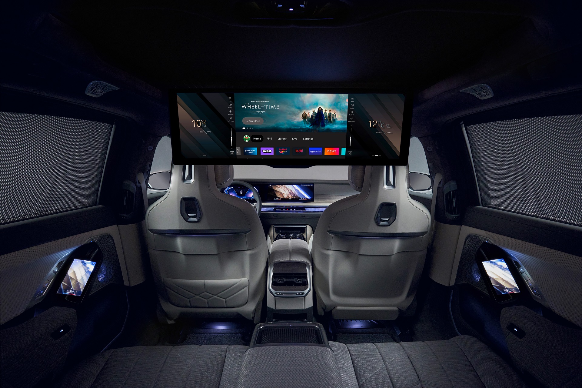 Download 2023 BMW i7 xDrive60 - Interior HD Wallpaper 1921x1280 #69