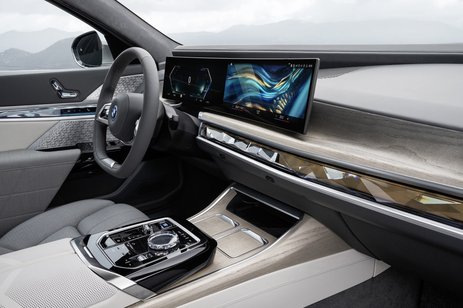 Download 2023 BMW i7 xDrive60 - Interior HD Wallpaper 1921x1280 #51