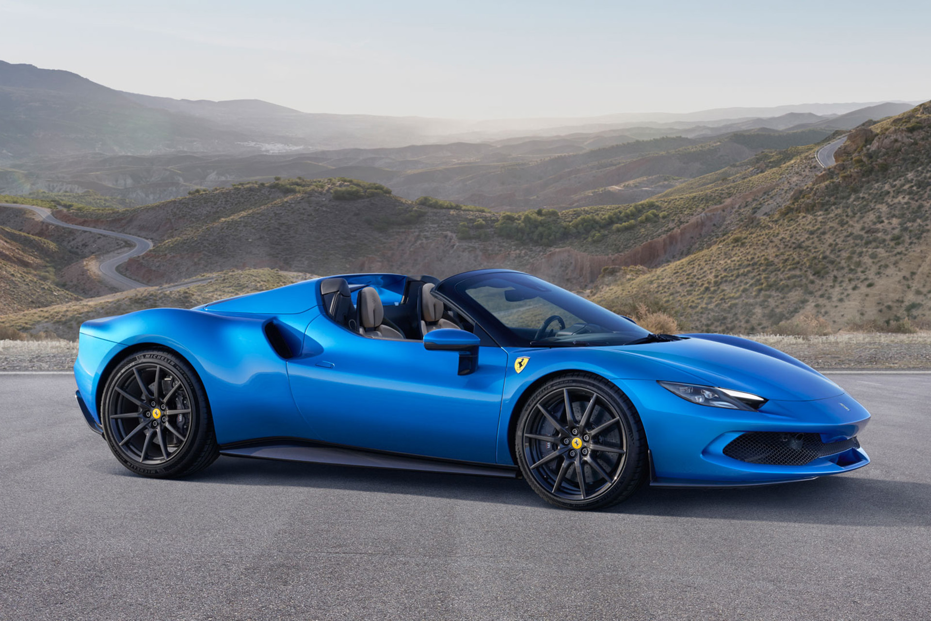 Download 2023 Ferrari 296 GTS - Front Three-Quarter HD Wallpaper 1920x1280 #3