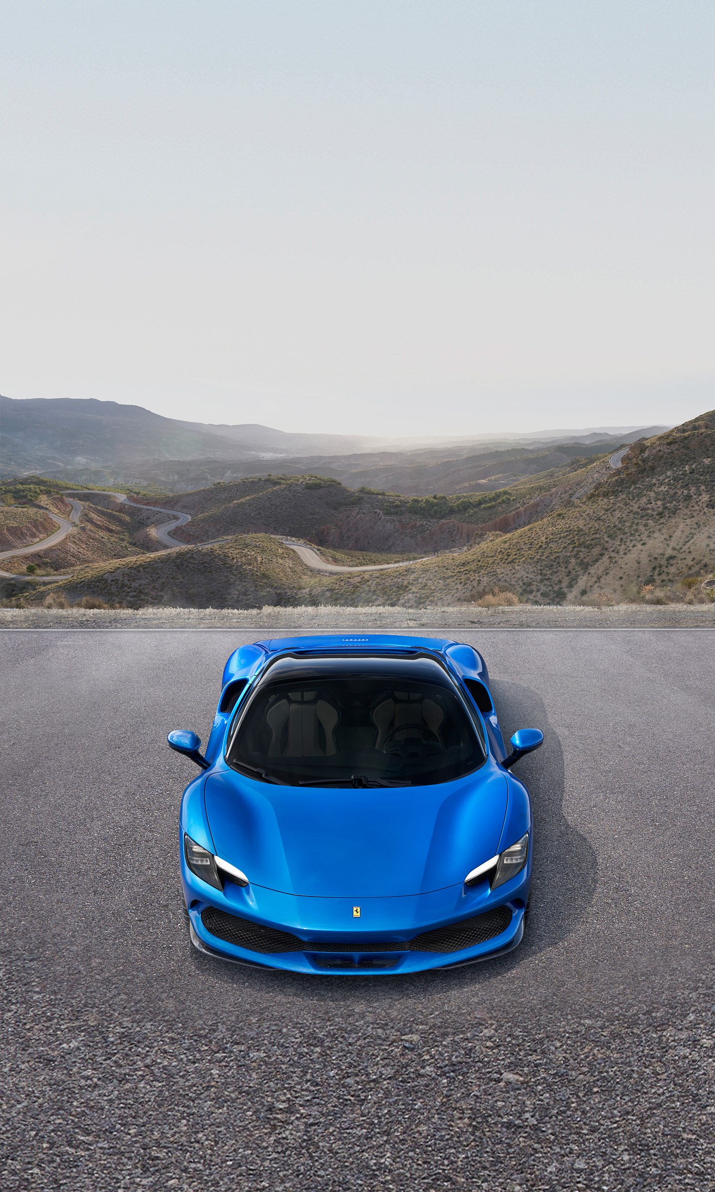 Download 2023 Ferrari 296 GTS - Front HD Phone Wallpaper 1440x2400 #12