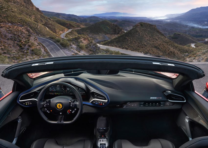 2023 Ferrari 296 GTS Assetto Fiorano - Interior, Cockpit Wallpaper 850x604 #12